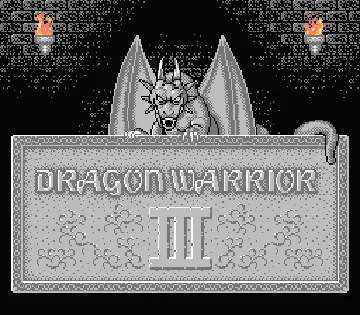 Dragon Warrior III (USA) screen shot title